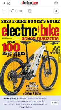 Electric Bike Action Magazine screenshots