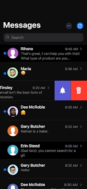 AI Messages OS 17 - Messenger screenshots