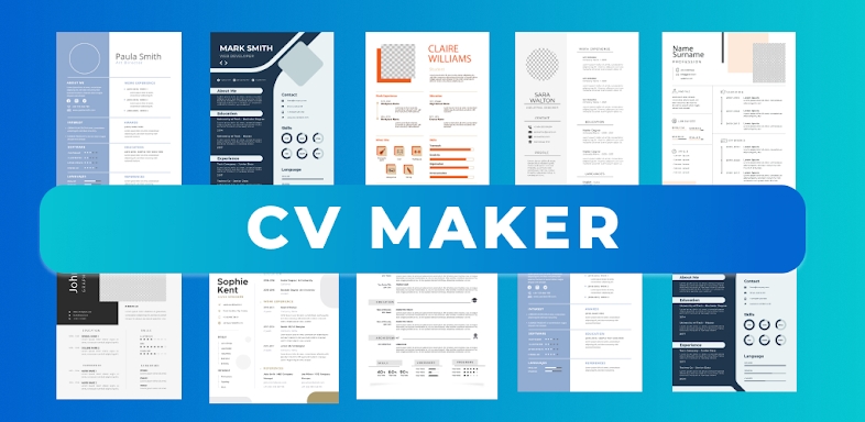 Resume Builder CV Maker App screenshots