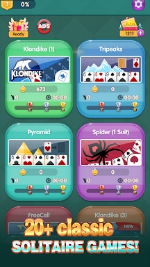 Solitaire Mania : Card Jigsaw screenshots