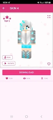 Girls Skins for Minecraft PE screenshots