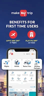 MakeMyTrip - Flights & Hotels screenshots