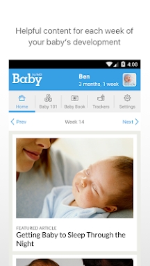 WebMD Baby screenshots