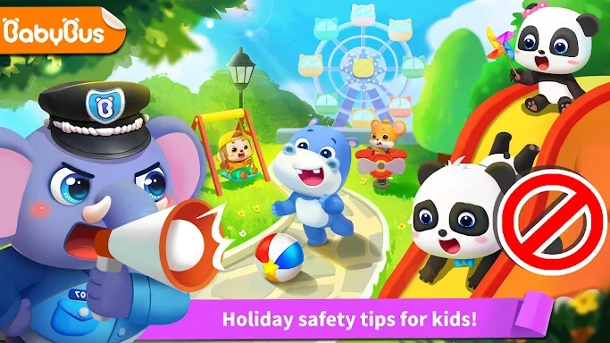 Baby Panda's Kids Safety screenshots