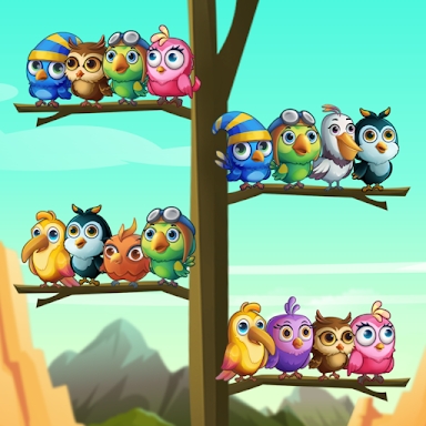 Bird Sort Puzzle: Color Game screenshots