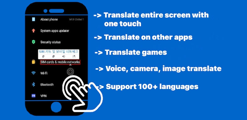 Tap To Translate Screen screenshots