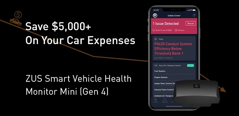 ZUS - Save Car Expenses screenshots