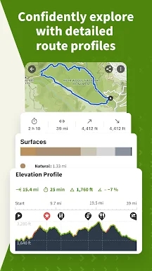 komoot - hike, bike & run screenshots