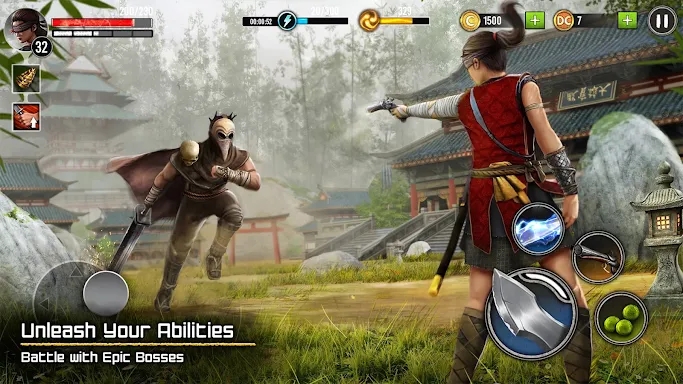 Ninja Ryuko: Shadow Ninja Game screenshots