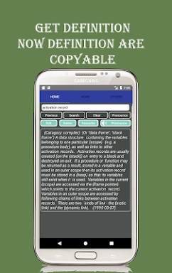 Computer Science Dictionary screenshots