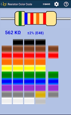 Resistor Color Code screenshots