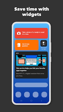 IFTTT - Automate work and home screenshots