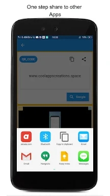 QR Android screenshots