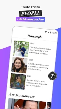 PurePeople: actu & news people screenshots