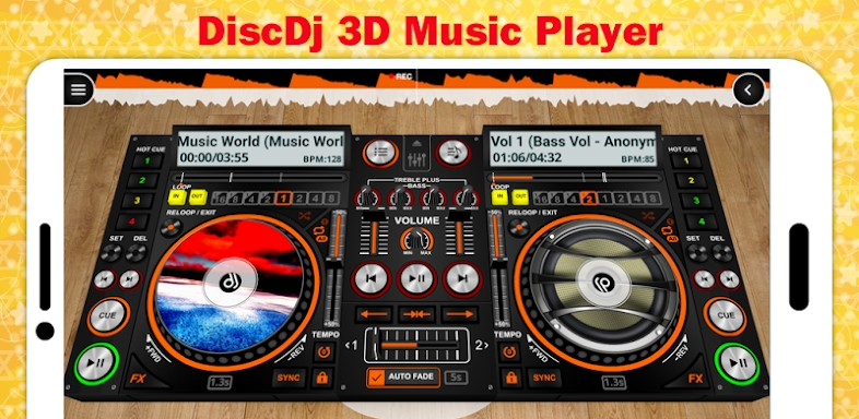 DiscDj 3D Music Player - 3D Dj screenshots
