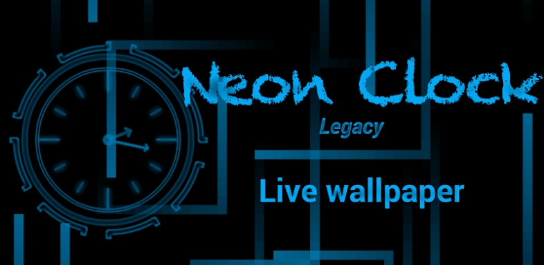 NeonClock legacy Livewallpaper screenshots