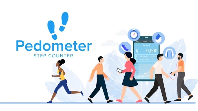 Pedometer - Step Counter App screenshots