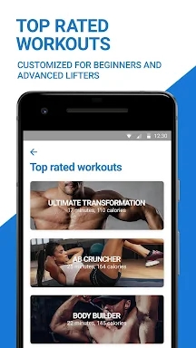 Fitness Buddy: Gym Workout, We screenshots