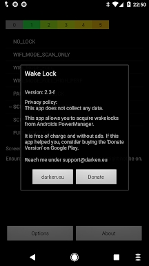 Wake Lock - PowerManager screenshots