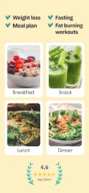 Unimeal: Healthy Diet&Workouts screenshots