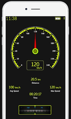 GPS Speedometer HUD - Odometer screenshots