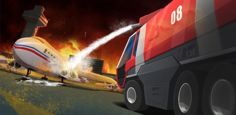 Airport Fire Truck Simulator screenshots