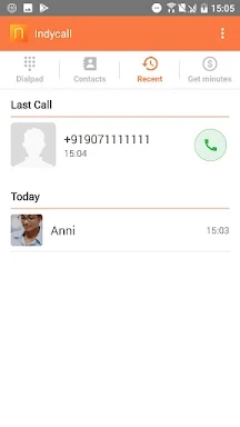 IndyCall - calls to India screenshots