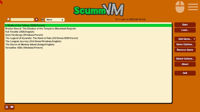 ScummVM screenshots