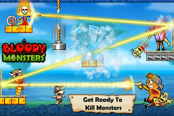Bloody Monsters: Bouncy Bullet screenshots