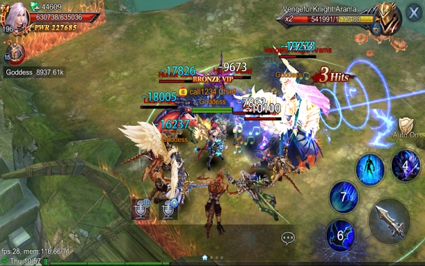Goddess: Primal Chaos - MMORPG screenshots
