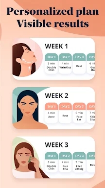 Luvly: Face Yoga & Exercise screenshots