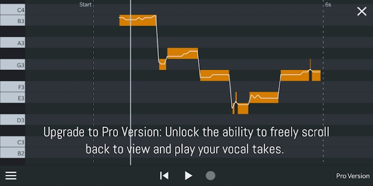 Nail the Pitch - Vocal Monitor screenshots