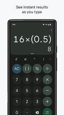 Calculator screenshots
