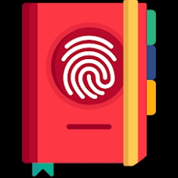Diary with lock - Fingerprint lock