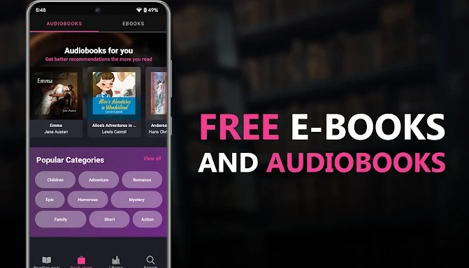 Open Audiobooks & E-books screenshots