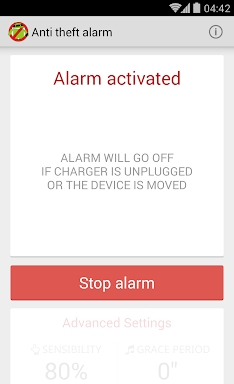 Anti Theft Alarm screenshots