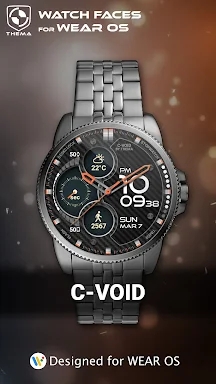 C-Void Watch Face screenshots