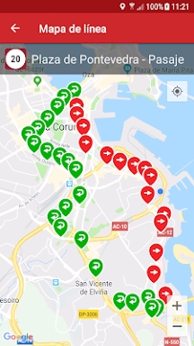 Bus Coruña screenshots