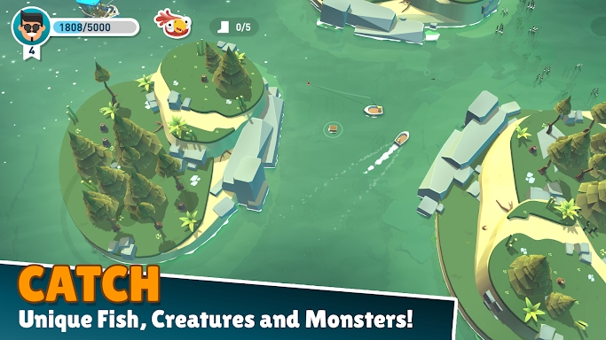 Creatures of the Deep: Fishing screenshots