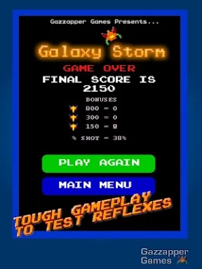Galaxy Storm - Retro Invader screenshots