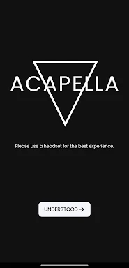 Acapella screenshots