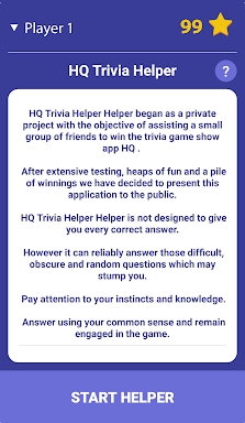 HQ Trivia Helper screenshots