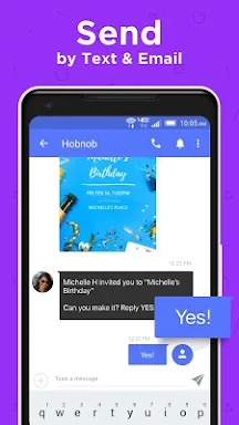 Hobnob - Invitation Card Maker screenshots