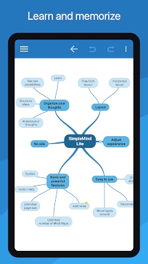 SimpleMind Lite - Mind Mapping screenshots