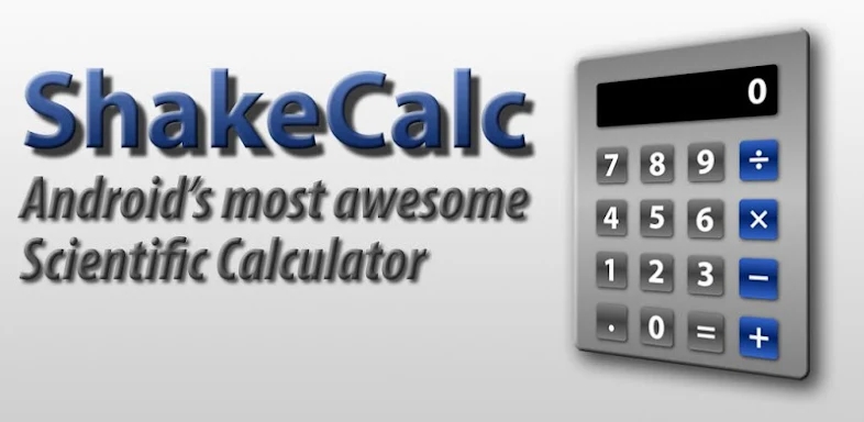 Shake Calc - Calculator screenshots