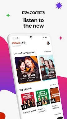 Palco MP3: Listen and download screenshots
