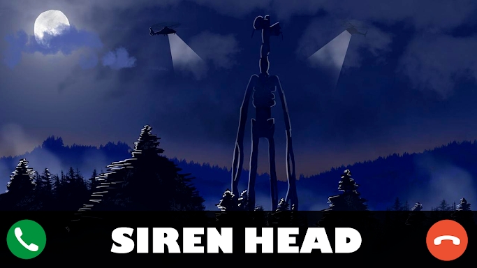 Siren Head Video call prank screenshots