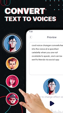 Voice changer-Celebrity Voice screenshots
