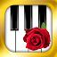 Classical piano relaxing music icon