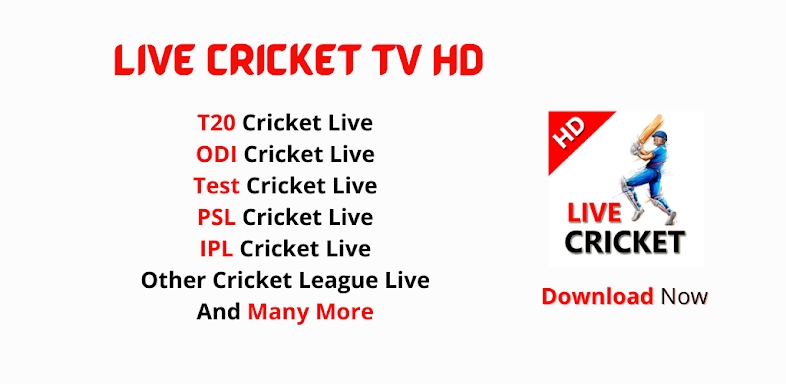Live Cricket TV Streaming screenshots